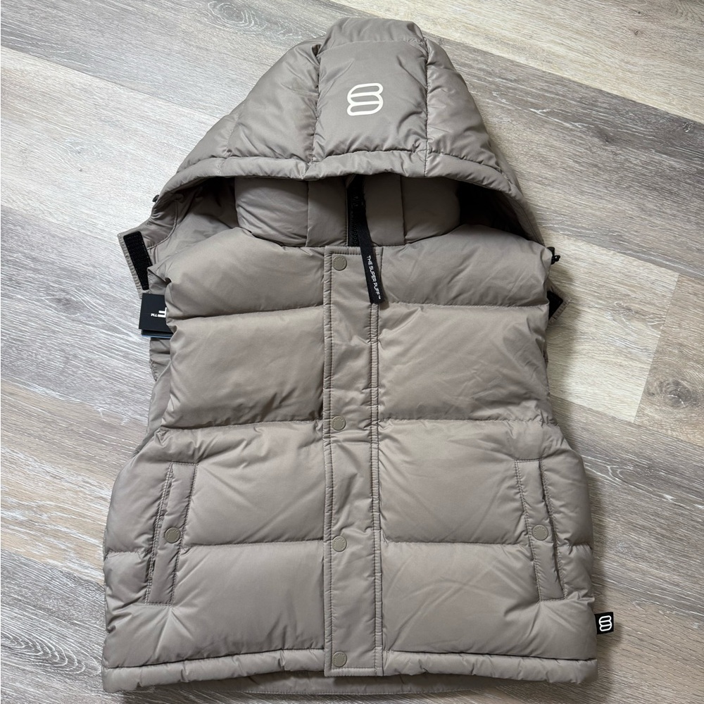 Aritzia The Super Puff Vest Modern Taupe / XS